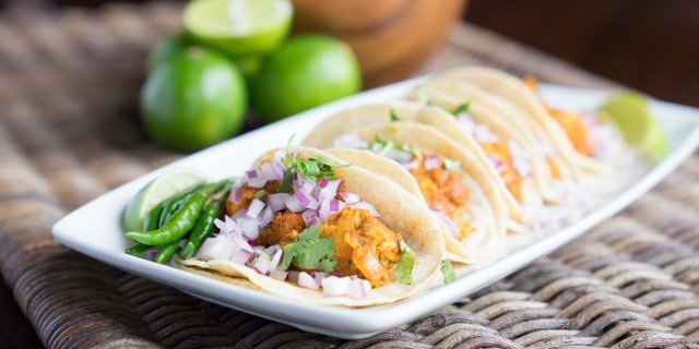 Chicken Vindaloo Tacos