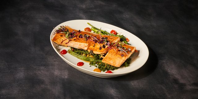 Maple Rubbed Salmon