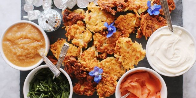 Latkes & Lox