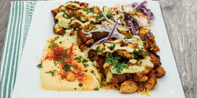 Chicken Shawarma Plate