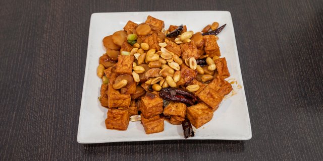 Kung Pao-Style Fried Tofu
