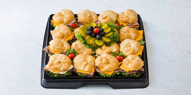 Mini Croissant Sandwich Platter