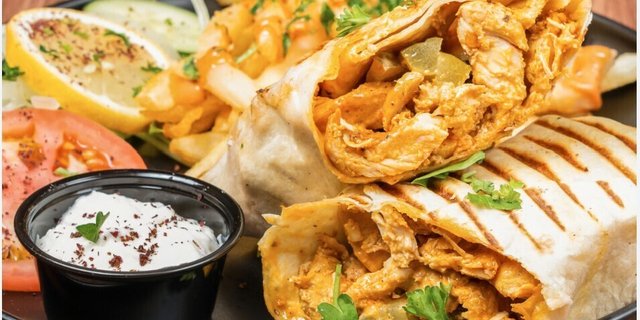 Grilled Chicken Wrap