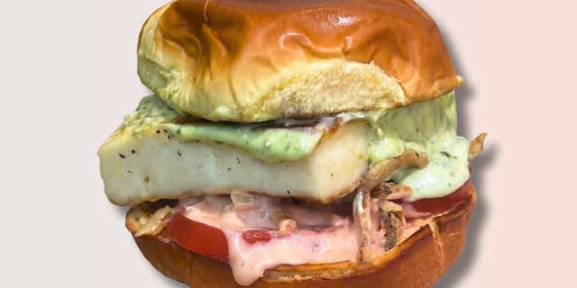 Halloumi Burger