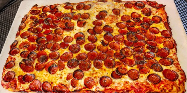 The 2 Pep Conversion Pizza (What a Cheesy Name)