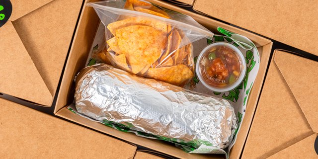 Bang Bang Grilled Chicken Burrito Box