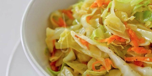 Steamed Jamaican Cabbage
