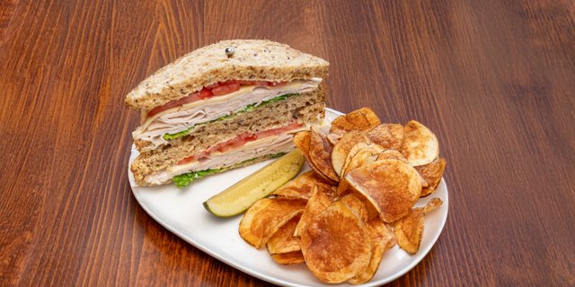 Roasted Pulled Turkey Sandwich