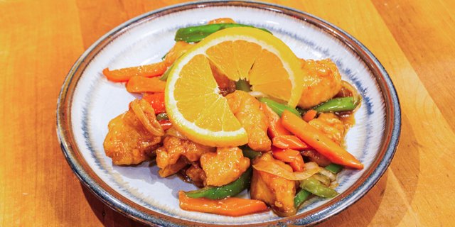 Mandarin Orange Chicken Tray