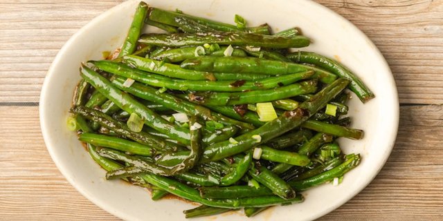 Green Beans With Soy Glaze