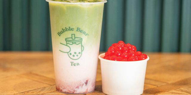 Strawberry Matcha Latte