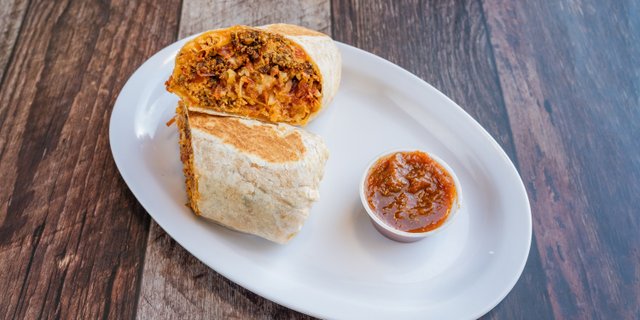Chorizo Breakfast Burrito Platter