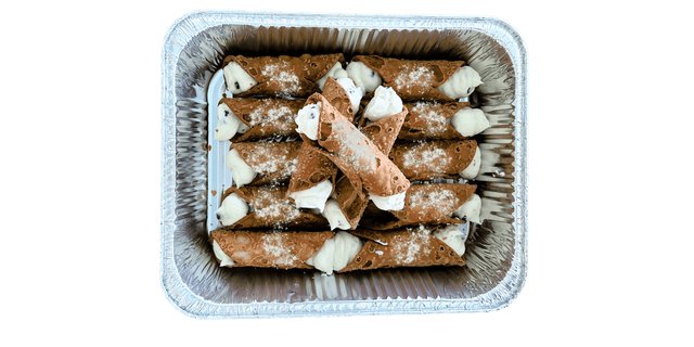 Small Mini-Cannoli Tray (Serves 20)