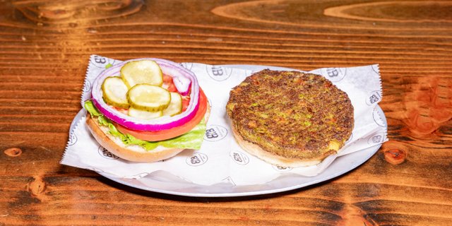 BYO 100% Veggie Burger