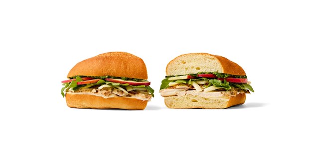 Napa Sandwich W/ Grilled Chicken Bagged Lunch (comes With Dessert)