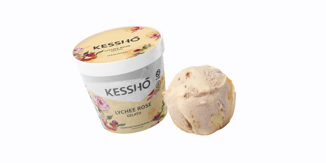 Lychee Rose Raspberry Gelato