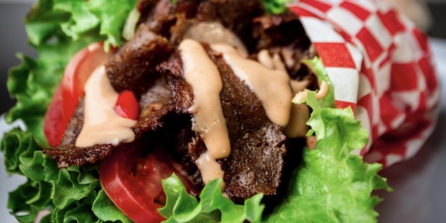 Vegan Gyro Wrap
