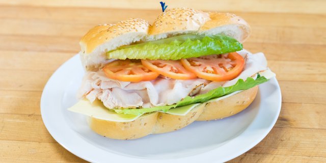 Turkey & Cheese Sandwich