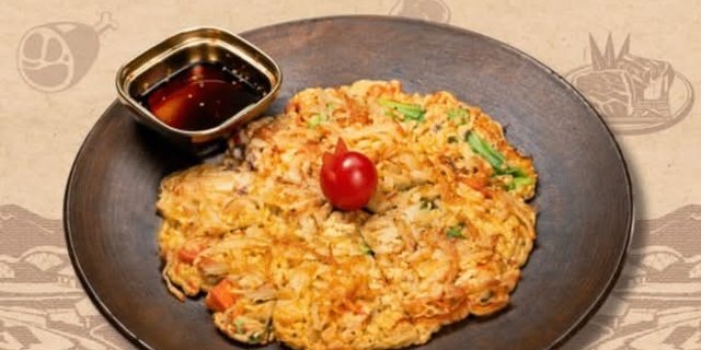 Seafood Scallion Pancake
