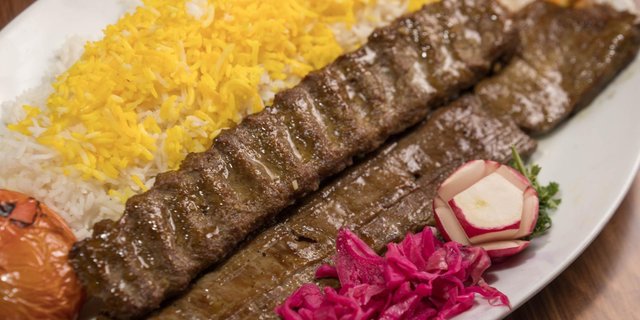 Beef Soltani Kebab