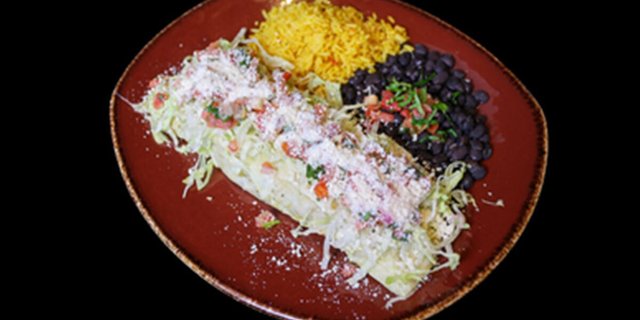 Half Tray Pork Enchiladas