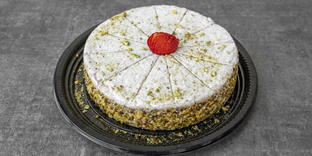Pistachio Ricotta Cake