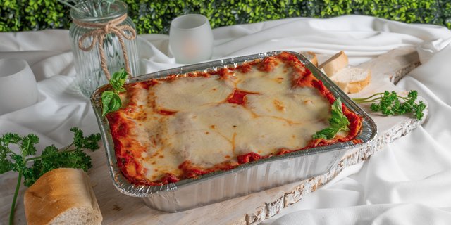 Baked Mostaccioli W/ Marinara Sauce
