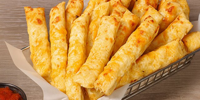Garlic Sticks With Cheese