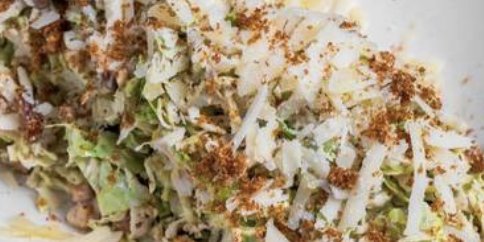 Brussels Sprouts Caesar Salad