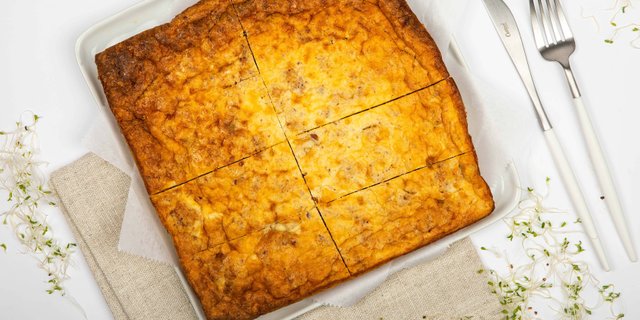 Ham & Cheese Quiche