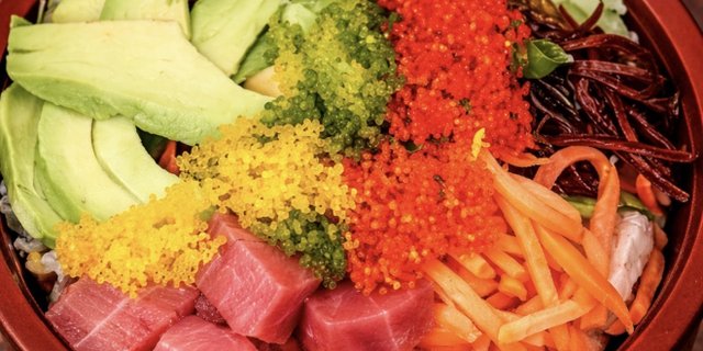 Tuna Volcano Poke Bowl
