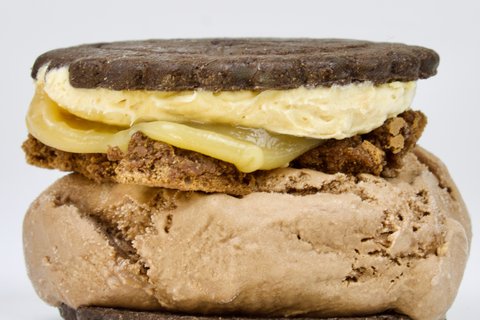 Peanut Butter Brownie Sandwich