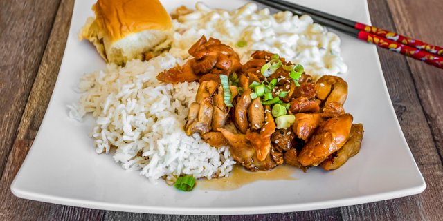 Grilled Teriyaki Chicken Plate