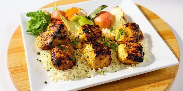 Grilled Shish Tawook