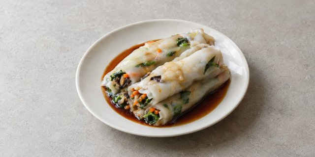 Mixed Vegetable Rice Roll