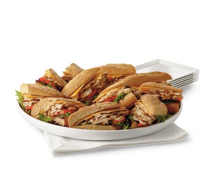 Spicy Chilled Grilled Chicken Sub Sandwich Tray