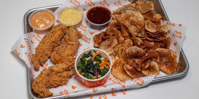 Triple Flock Crispy Tenders