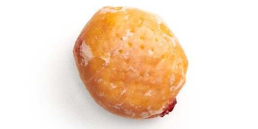 Raspberry Filled Donuts