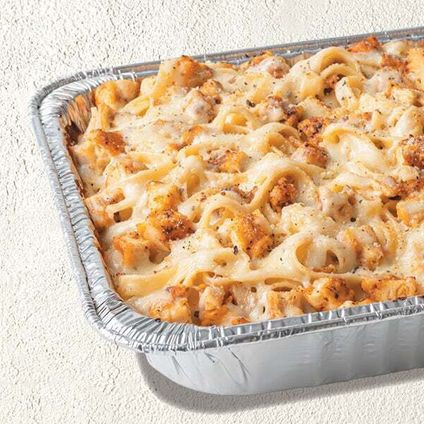Baked Fettuccine Alfredo With Chicken