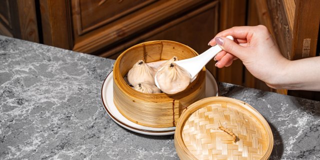 Black Truffle Soup Dumplings