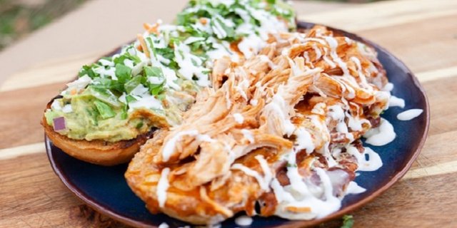 Chicken Tinga Torta