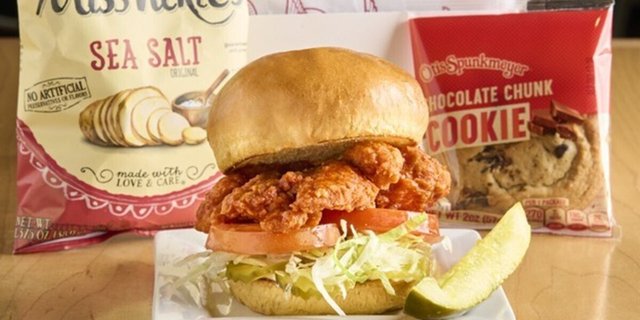 Crispy Chicken Sandwich Box Lunch