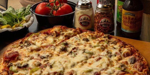 Thin Crust Frankie's Special Pizza