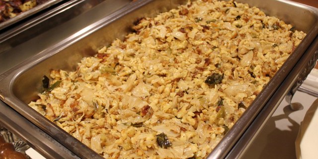 Haluski with Spätzle Noodles