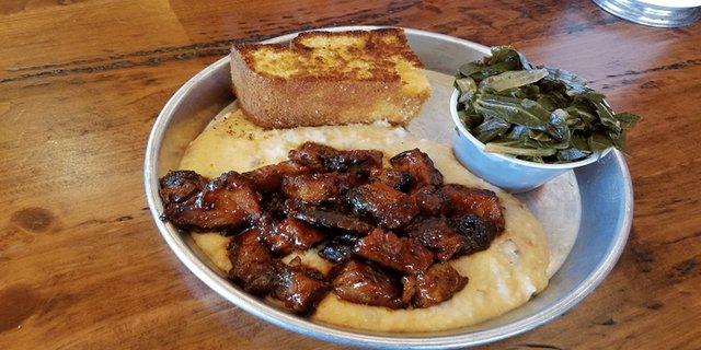 Meat w/ Two Sides Buffet Style