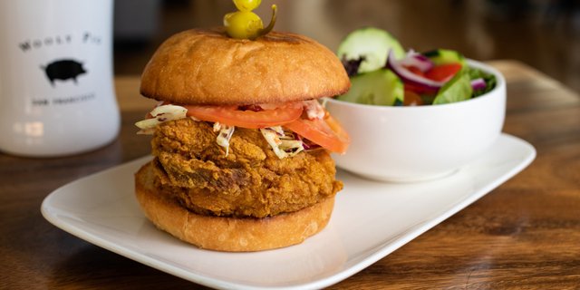 David's Fried Chicken Sandwich