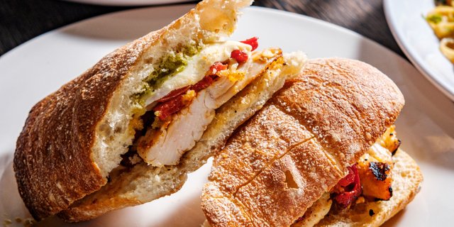 Grilled Chicken Panini