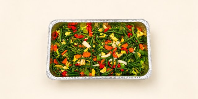 Green Bean Basil Tray