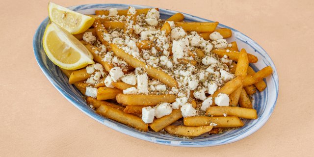 French Fries Greek-Style