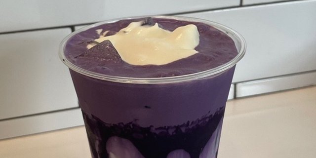 Ube Cloud Latte